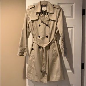 Banana Republic Tan Trench Coat